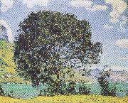 Ferdinand Hodler Baum am Brienzersee vom Bodeli aus Sweden oil painting artist